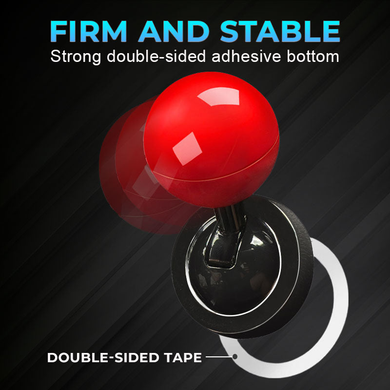 Car start button rocker ball