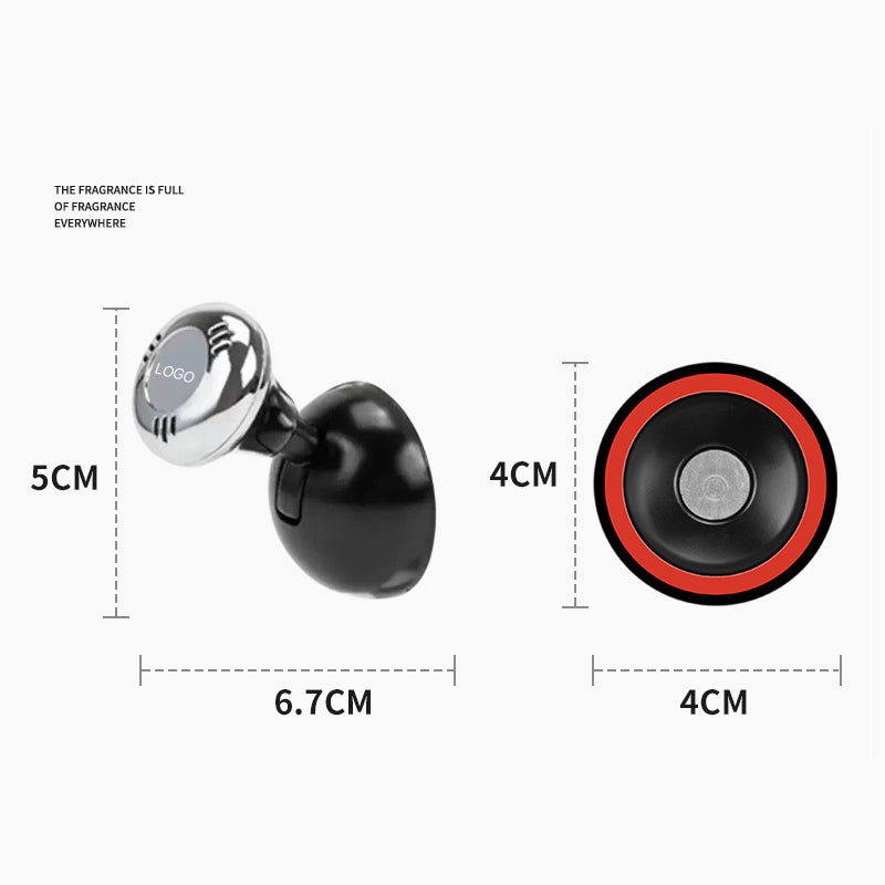 Car start button metal rocker ball